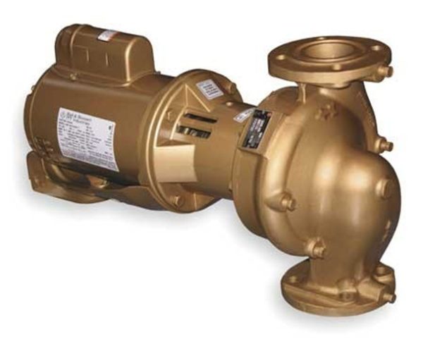 BELL GOSSETT 1EF037LF Bell Gossett Be601T Series e 60 Bronze Pump 14 HP