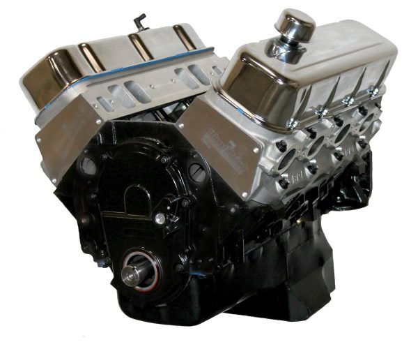 BluePrint Engines GM 496 C.I.D. 575 HP Stroker Dressed Long Block Crate Engines BP4967CT