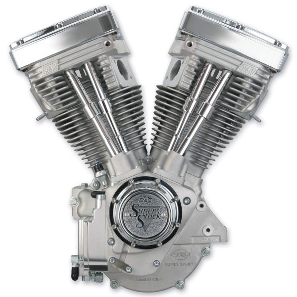 SS Cycle V80 V Series Natural Finish Engine